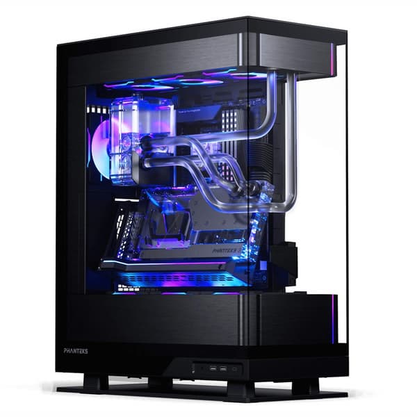 Phanteks Evolv Series X2 Case, Temp Glass, DRGB - Brushed Black