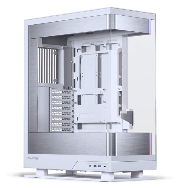 Phanteks Evolv Series X2 Case, Temp Glass, DRGB - Silver White Vit