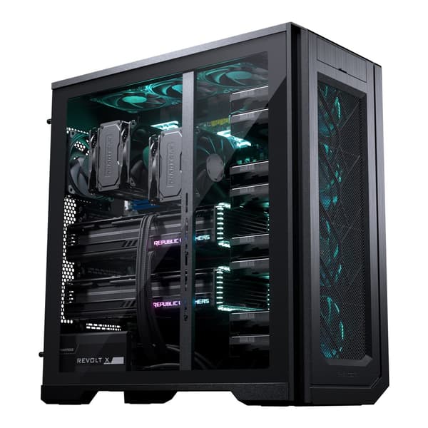 Phanteks Enthoo Pro 2 Full Tower Case T.G. Window, DRGB,XL-EEB, Black