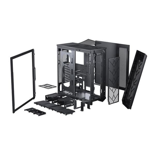 Phanteks Enthoo Pro 2 Full Tower Case T.G. Window, DRGB,XL-EEB, Black