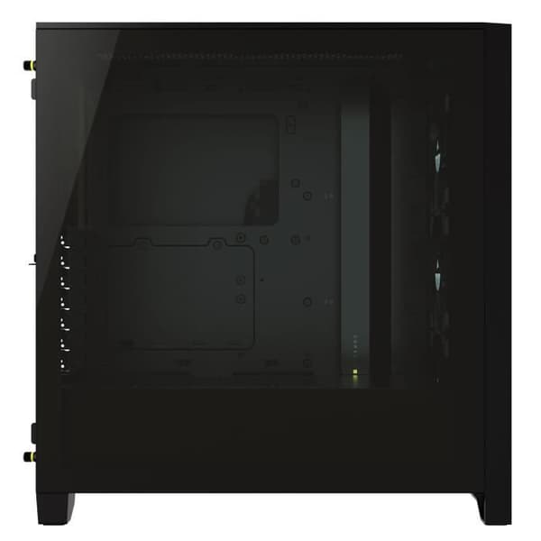 CORSAIR iCUE 4000X RGB PC-fodral - Mid Tower - Härdat glas - Svart (CC9011204WW)