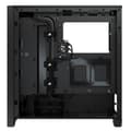 Miniatyrbild 4 av 6: CORSAIR iCUE 4000X RGB PC-fodral - Mid Tower - Härdat glas - Svart (CC9011204WW)