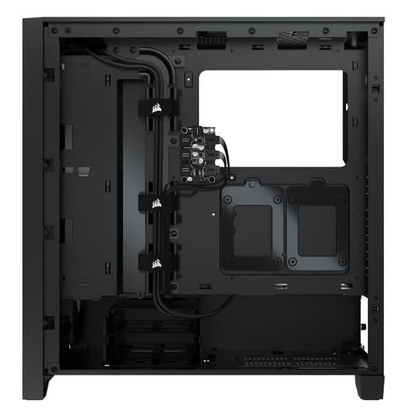 CORSAIR iCUE 4000X RGB PC-fodral - Mid Tower - Härdat glas - Svart (CC9011204WW)