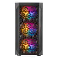 Miniatyrbild 2 av 4: Mars Gaming MCMESH Svart - Micro ATX PC-spelfodral - Total Mesh Design - 3x FRGB-fläkt