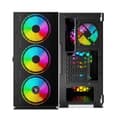 Miniatyrbild 2 av 2: SAVIO RAPTOR X1 ARGB ATX Gaming PC-fodral - RGB - 3 fläktar ingår
