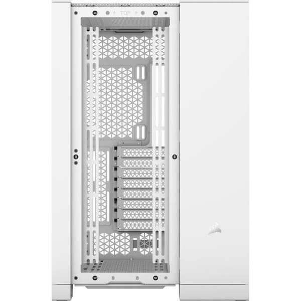 PC-fodral - CORSAIR - 6500D Airflow Dual Chamber Super Mid-Tower - Vit