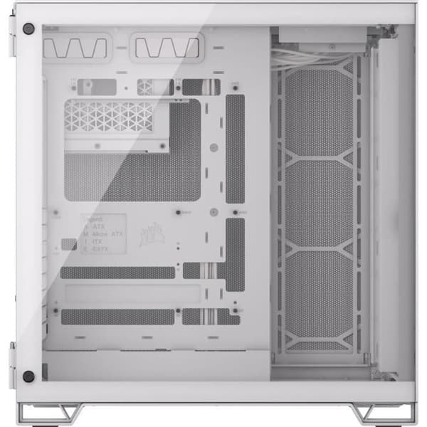 PC-fodral - CORSAIR - 6500D Airflow Dual Chamber Super Mid-Tower - Vit