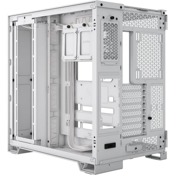 PC-fodral - CORSAIR - 6500D Airflow Dual Chamber Super Mid-Tower - Vit