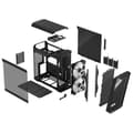 Miniatyrbild 4 av 6: PC-fodral - FRACTAL DESIGN - Torrent Compact RGB Black TG Light Tint - Svart ( FD-C-TOR1C-02 )