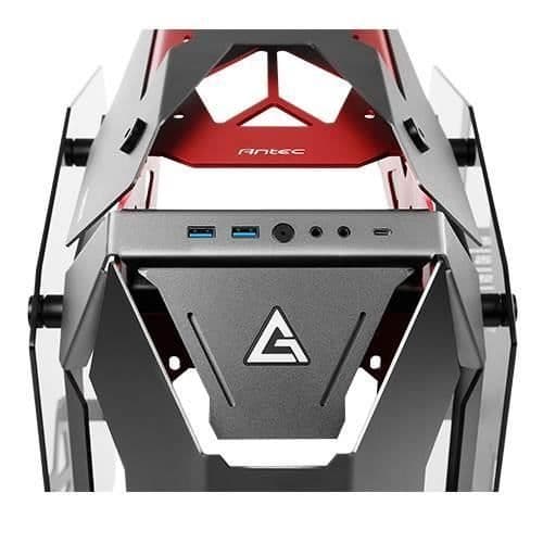 Antec Torque datorfodral, Midi-Tower, PC, Aluminium, ATX, EATX, ITX, Micro-ATX, Svart, Röd, Gaming