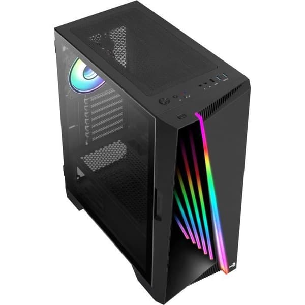 PC-fodral - AEROCOOL - Mirage G V1 - Fodral utan strömförsörjning - Medium torn - ATX-format - Svart (ACCM-PB25013.11)