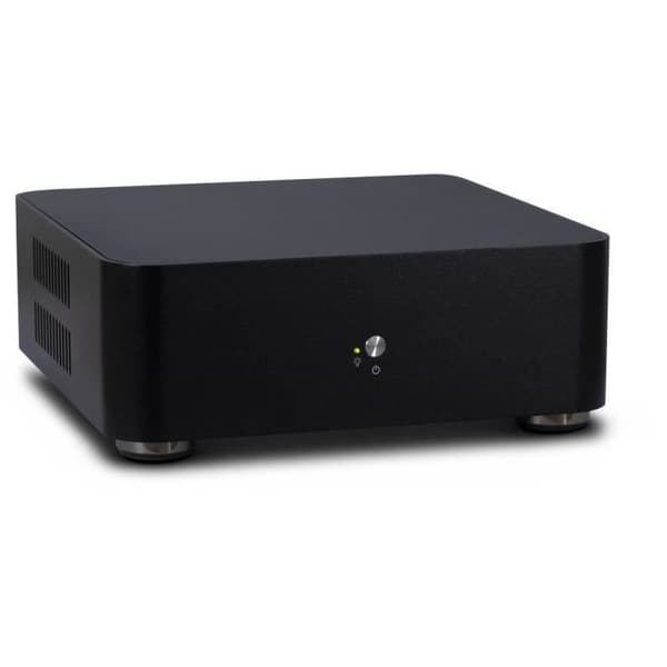 Inter-Tech ITX A60 PC-fodral - ITX-Tower - Aluminium - Svart - 60 W - 2,5" - 2 interna fack Svart
