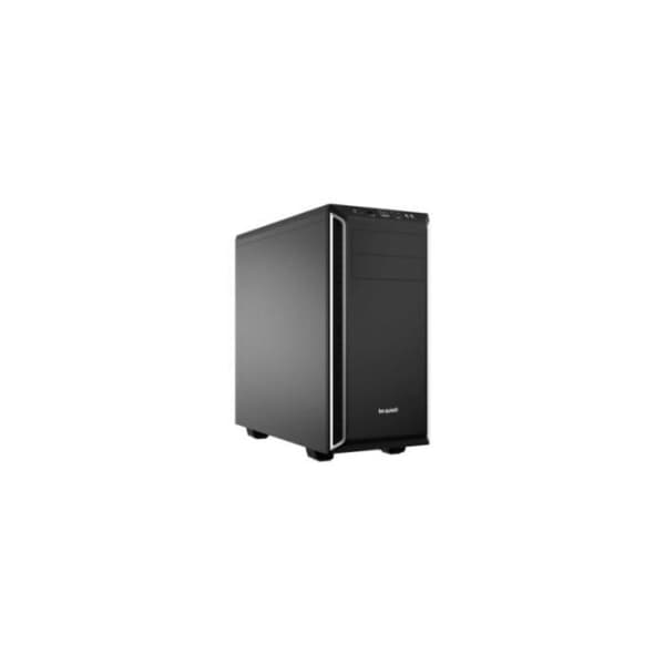 BE TYST Pure Base 600 Silver Mid Tower ATX-fodral