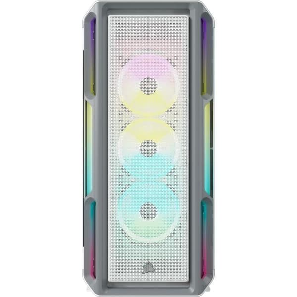 CORSAIR iCUE 5000T RGB ATX Mid-Tower PC-fodral - Vit (CC-9011231-WW)