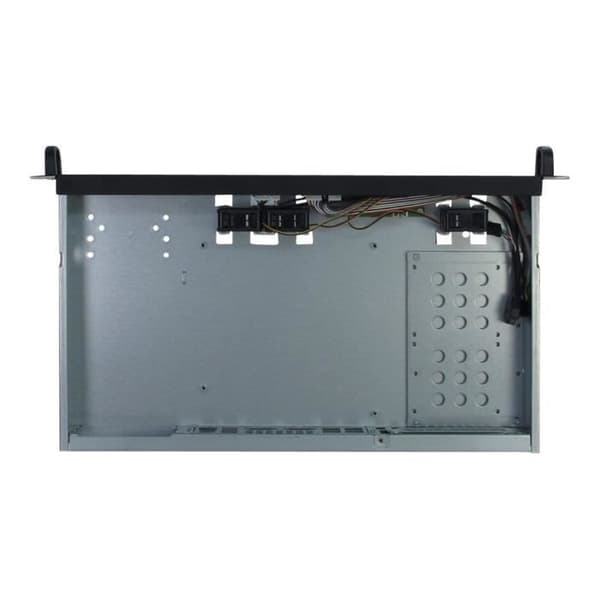 Inter-Tech IPC 1U-K-125L Rackmonterbar 1U mini ITX utan USB-strömförsörjning