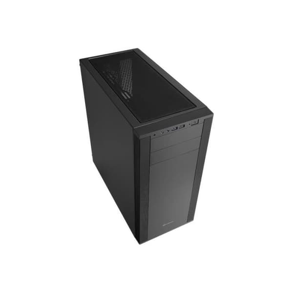 Sharkoon M25-V Midi tower ATX utan strömförsörjning svart USB-Audio