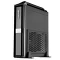 Miniatyrbild 1 av 4: SilverStone SST-ML08B-H - Milo Slim HTPC Mini-ITX PC-fodral, med bärhandtag, svart
