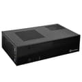 Miniatyrbild 1 av 4: SilverStone SST-ML09B - Milo Silent HTPC Mini-ITX Slim datorfodral, svart