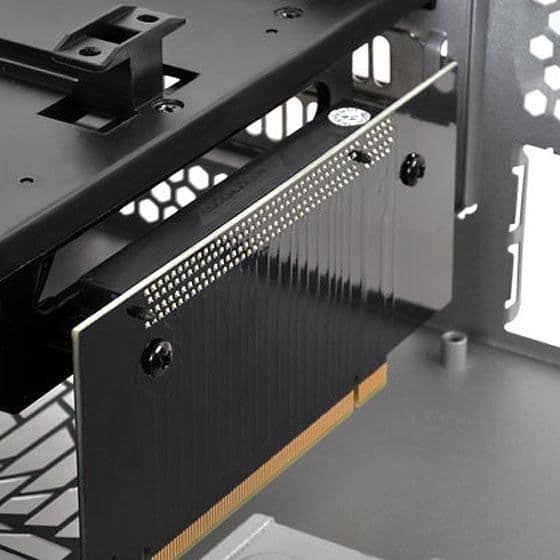 SilverStone SST-FTZ01B - Fortress High End Mini-ITX Gaming PC-fodral, svart