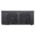 Miniatyrbild 4 av 4: SilverStone SST-GD05B USB 3.0 - Grandia HTPC Micro ATX datorfodral, högpresterande tyst luftflöde, svart