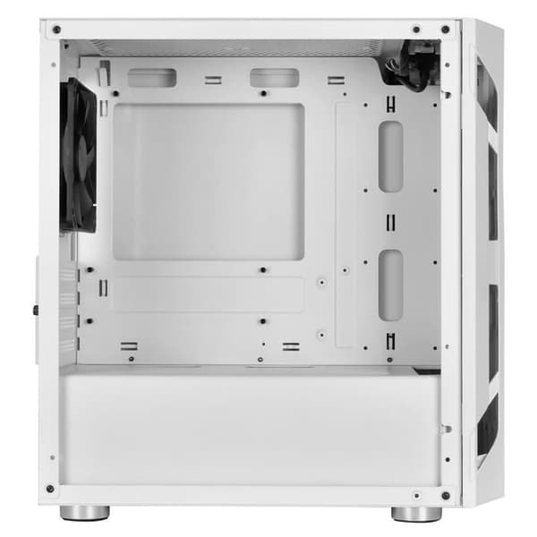 Micro Tower PC-fodral SILVERSTONE FARA H1M Vit - ATX, PS2 - 2x2,5'', 2x3,5'' - 1x120mm - Sidofönster