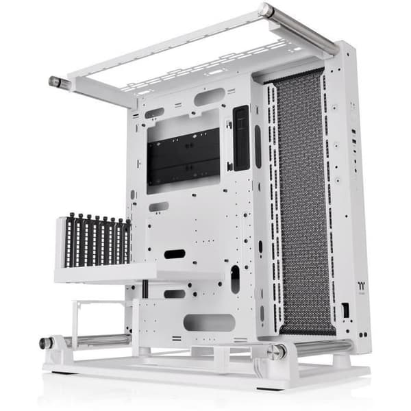 PC-chassi - Thermaltake - Core P3 TG Pro Snow White - ATX - Tur - Utmärkt ventilation