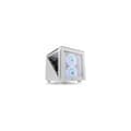 Miniatyrbild 1 av 3: Thermaltake Divider 200 TG Snow Micro-tower vitt PC-fodral 2 förinstallerade fläktar