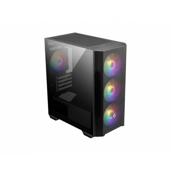 MSI MAG FORGE M100R CENTRAL UNIT MIDI TOWER SVART, TRANSPARENT 306-7G