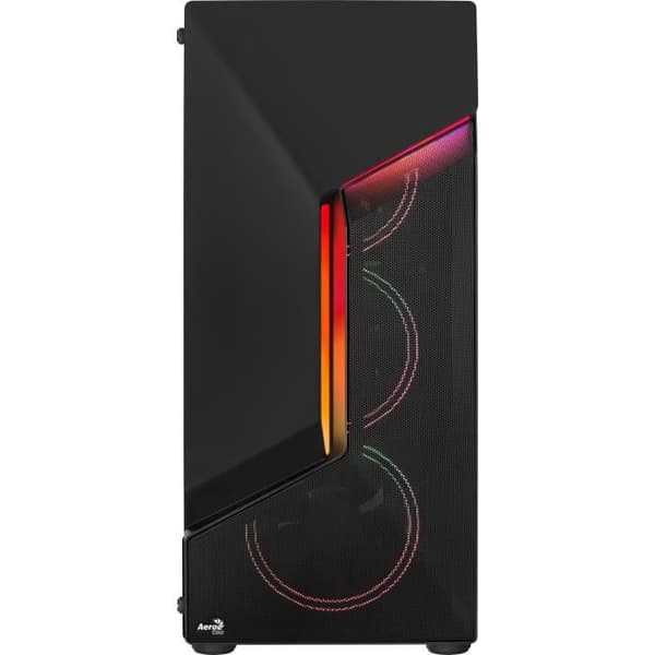 Mellan ATX-torn - AeroCool - Scape V3 RGB - Glaspanel - 3 ARGB-fläktar - Svart