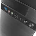 Miniatyrbild 4 av 4: ANIMA AC4500 Micro ATX Mini Tower Case med 500W strömförsörjning - Svart
