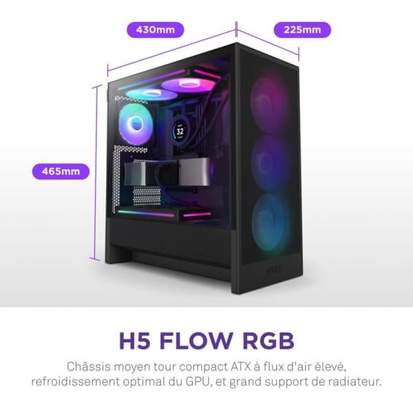 PC-fodral - Nzxt sidopaneler - CC-H52FB-R1
