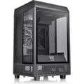 Miniatyrbild 1 av 6: PC-fodral - THERMALTAKE - The Tower 100 - Fodral utan strömförsörjning - Minitorn - Mini-ITX-format - Svart (CA-1R3-00S1WN-00)