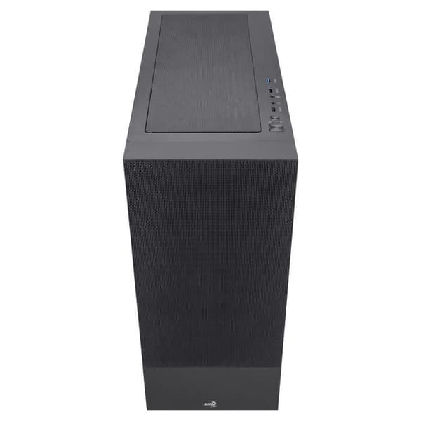 PC-chassi ATX - Aerocool - CIPHERBKV1 - Vertikal GPU-montage - 12 st 3,5" fack - Nätverksdesign