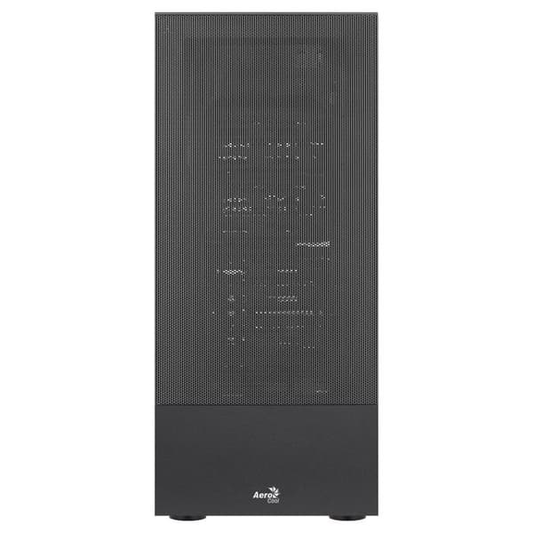 PC-chassi ATX - Aerocool - CIPHERBKV1 - Vertikal GPU-montage - 12 st 3,5" fack - Nätverksdesign