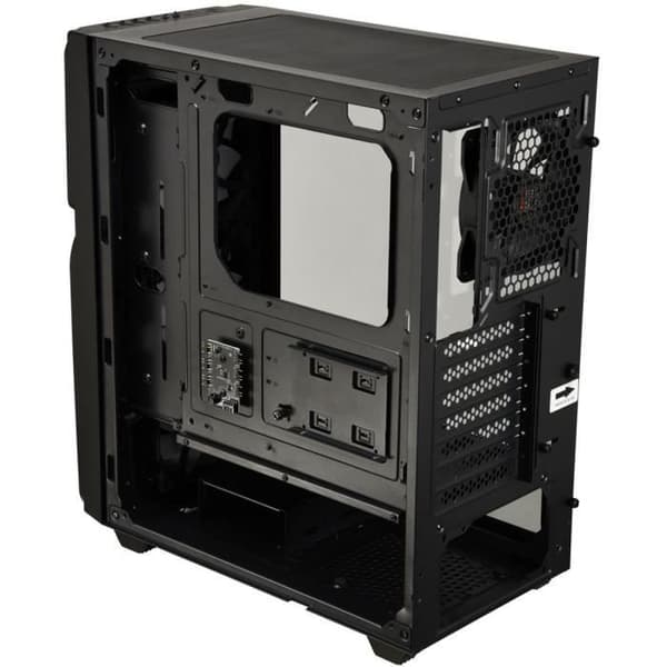 PC-fodral - ENERMAX - MARBLESHELL MS30 - Svart - ECA-MS30-BB-ARGB, ATX ARGB-fodral