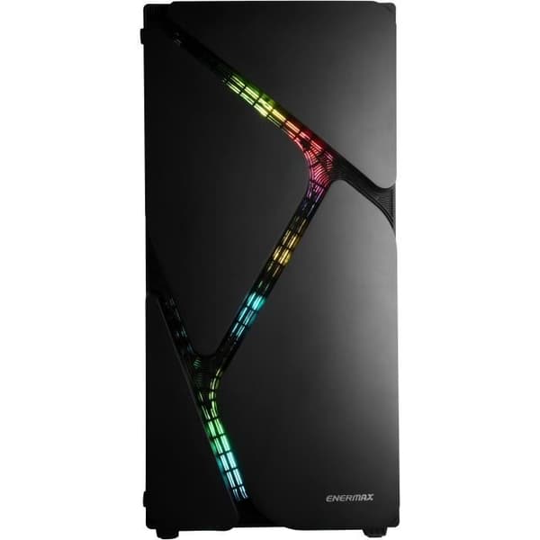 PC-fodral - ENERMAX - MARBLESHELL MS30 - Svart - ECA-MS30-BB-ARGB, ATX ARGB-fodral