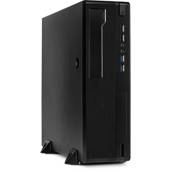 Inter-Tech IT-502 skrivbordsfodral - Micro ATX - 2 interna fack - Tornformat