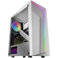 Miniatyrbild 1 av 3: ATX Fodral Mars Gaming MC-X7 Blanco Caja PC Gaming ATX Frontal ARGB Ventilator 12cm RGB Ventana Lateral Completa