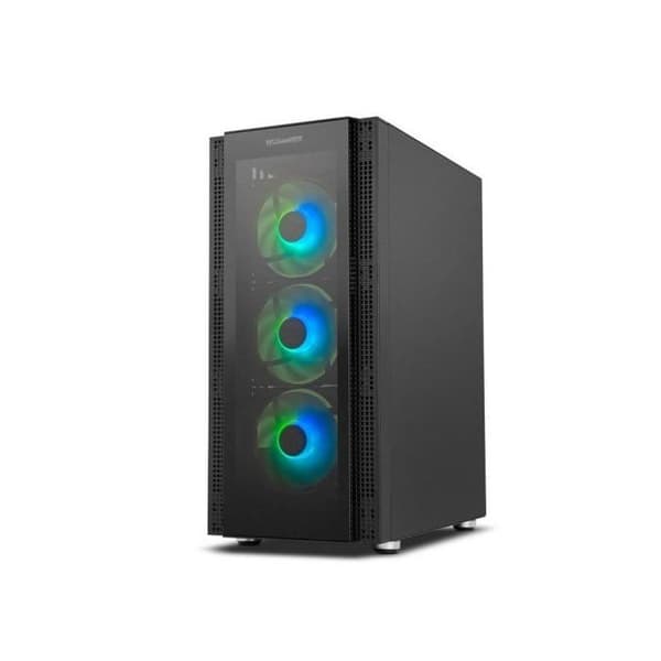 NOX Hummer Horus ARGB Semi-Tower ATX Fodral Svart E-ATX