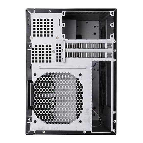 SILVERSTONE SST-DS380 Mini-ITX Fodral - Förvaring med dörr, Svart
