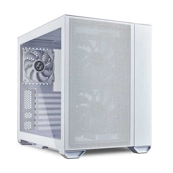 Lian Li O11 AIR MINI WHITE mini-tower Gaming-fodral, Vit fodral Vit