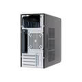 Miniatyrbild 2 av 4: Chieftec Elox Series HT-01B Micro ATX Mini Tower Ingen strömförsörjning Svart USB-ljud