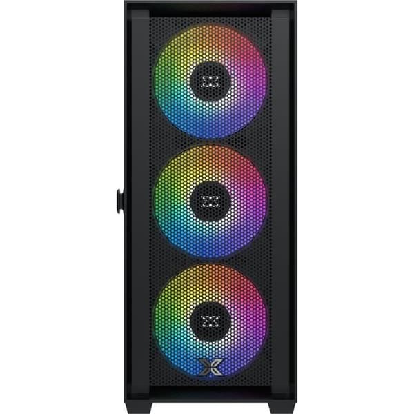 XIGMATEK Anubis Pro 4FX PC-fodral (svart) - Medium tower - E-ATX-format - Utan strömförsörjning
