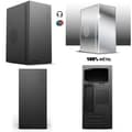 Miniatyrbild 2 av 4: Chassi PC - ADVANCE - OPTIMA SERIE SVART - mATX/mITX - 4 expansionsportar - 100% Metalldesign