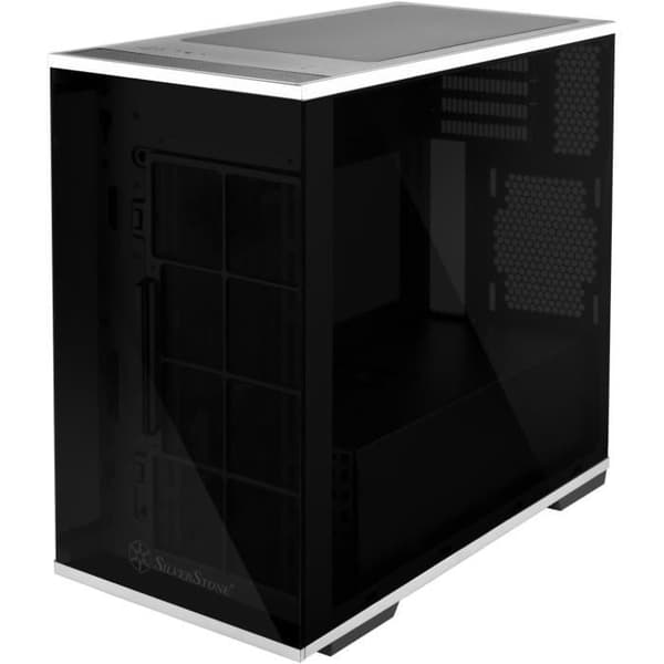 Boîtier PC Mini ATX - SILVERSTONE TECHNOLOGY - SST-LD01B - Härdat glas - USB Type-C - Tyst