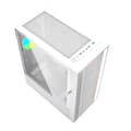 Miniatyrbild 2 av 4: PC-fodral - Gembird sidopaneler Fornax 4000 ATX datorfodral - ARGB bakgrundsbelysning baltas