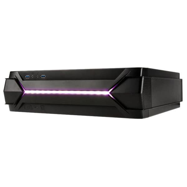 PC-spelhus Mini-ITX - SilverStone - SST-RVZ03B - RGB - Svart - AIO-kylning