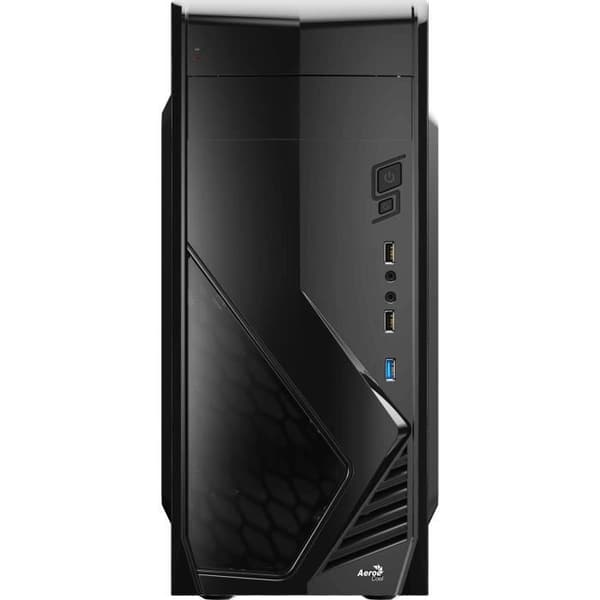 AEROCOOL PC CASE CS-1102 - Medium Tower - Svart - ATX-format (ACCM-PC03014.11)