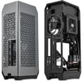 Miniatyrbild 3 av 5: PC-fodral - COOLER MASTER - NCORE 100 MAX, SFF, Grå, 850W, ATX, 120 mm fläktar, 2,5" SSD