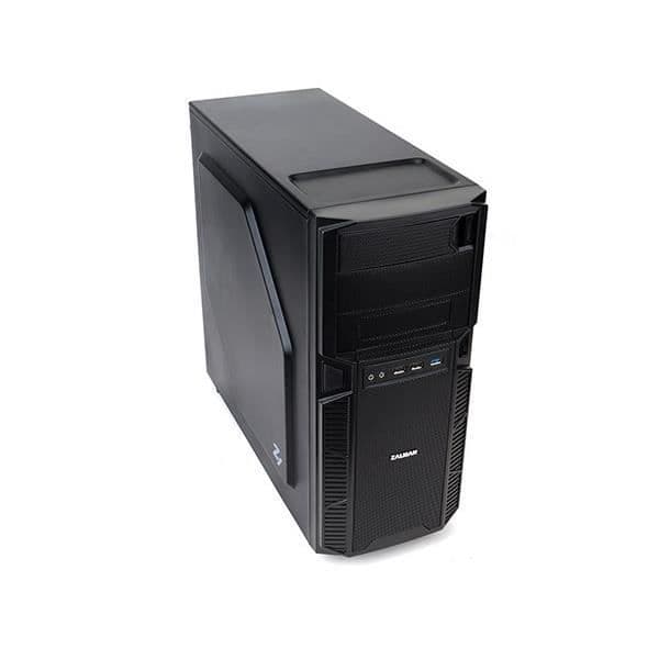 ZALMAN Z1 PC CASE - Medium Tower - USB3.0 - Svart - ATX-format (ZM-Z1)
